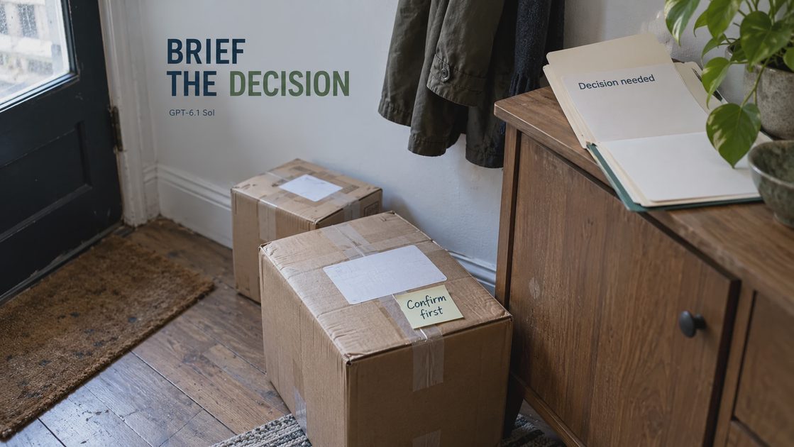The Anatomy of a GPT-6.1 Sol Prompt That Produces a Usable Brief